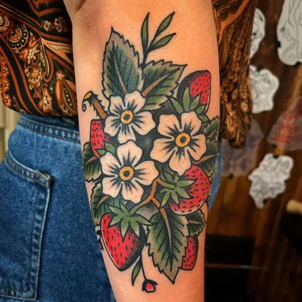 Strawberry Tattoo 120