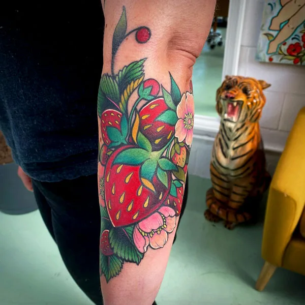 Strawberry Tattoo 16