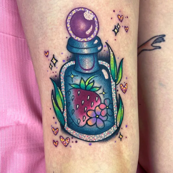 Strawberry Tattoo 2