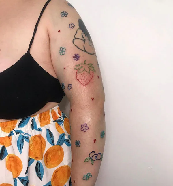 Strawberry Tattoo 25