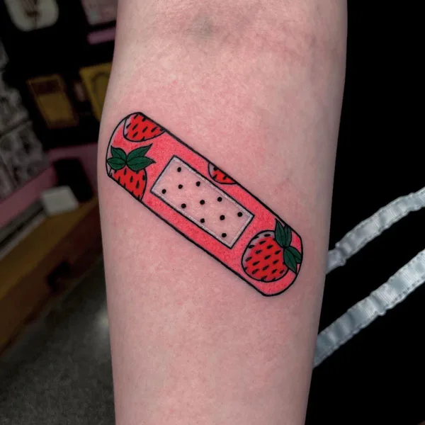 Strawberry Tattoo 3