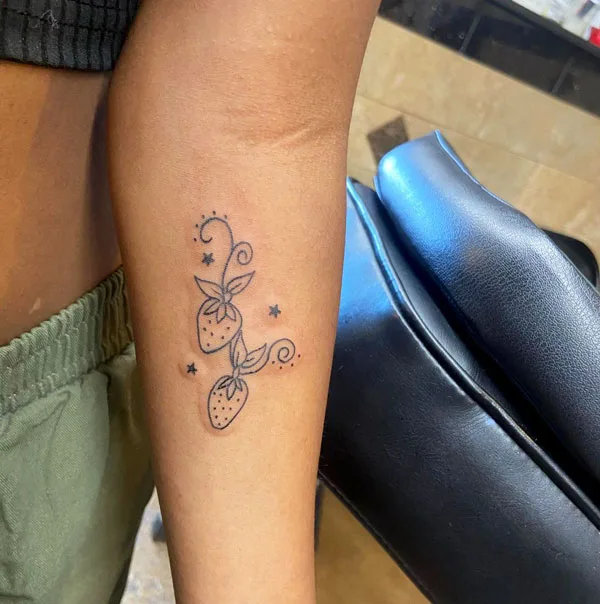 Strawberry Tattoo 30