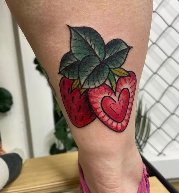 Strawberry Tattoo 5