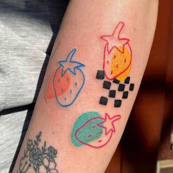 Strawberry Tattoo 65