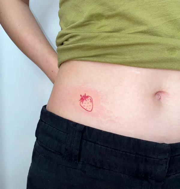 Strawberry Tattoo 7