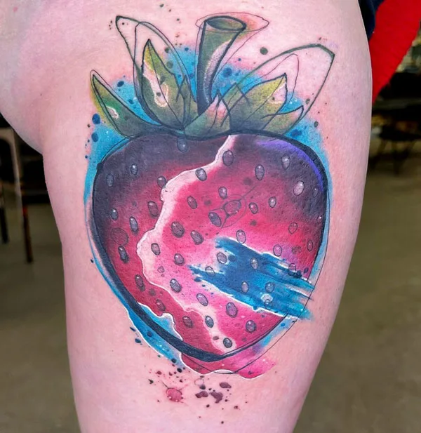 Strawberry Tattoo 91