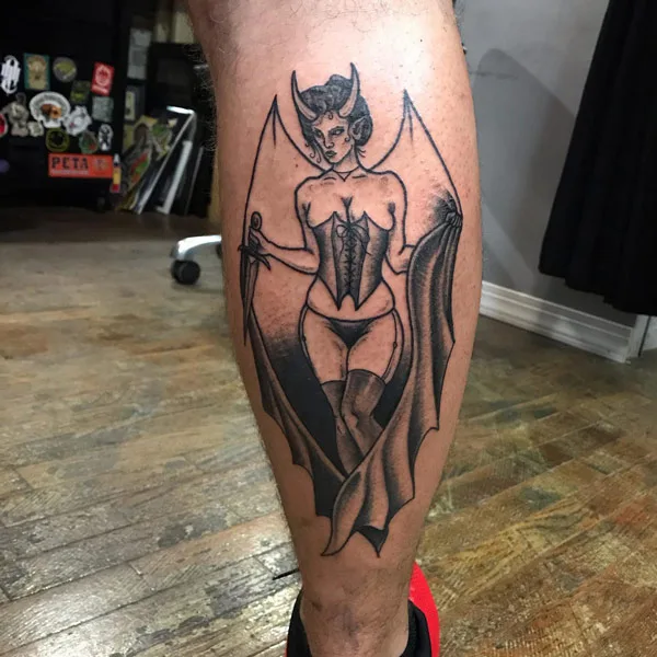 Succubus tattoo 1