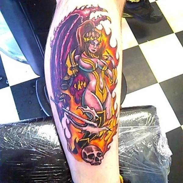 Succubus tattoo 12