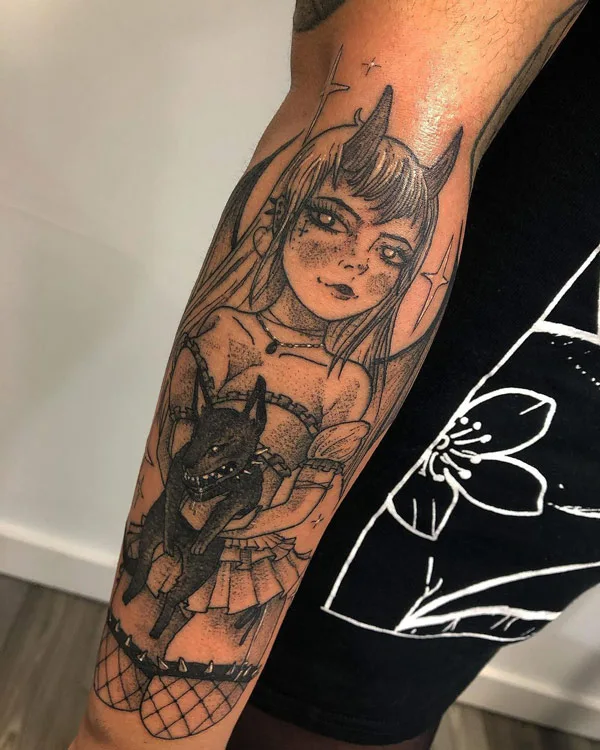 Succubus tattoo 15