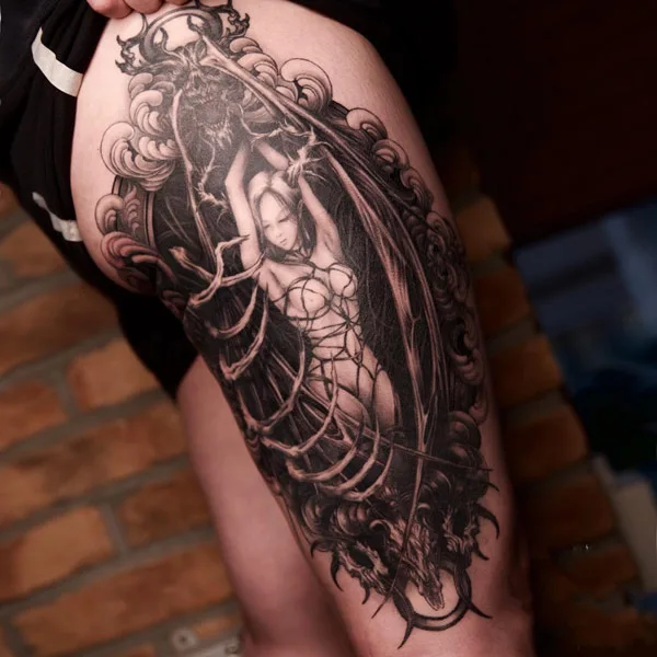 Succubus tattoo 3