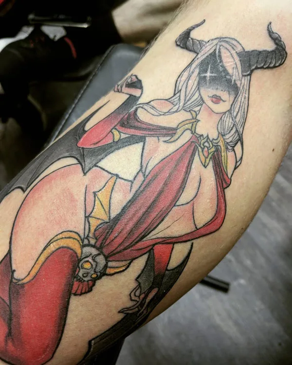 Succubus tattoo 6