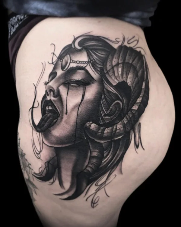 Succubus tattoo 7