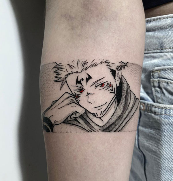 Sukuna tattoo 103