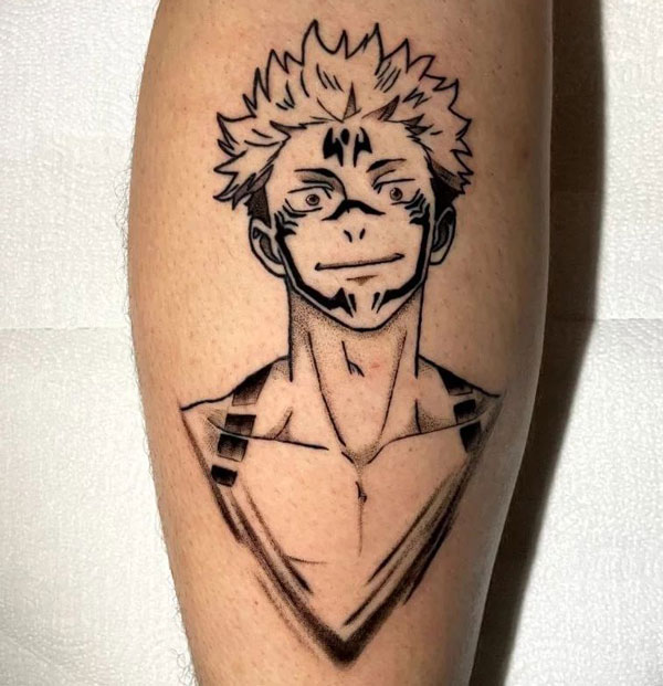 Sukuna tattoo 108