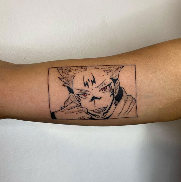 Sukuna tattoo 109