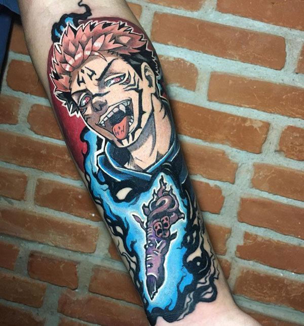 Sukuna tattoo 110