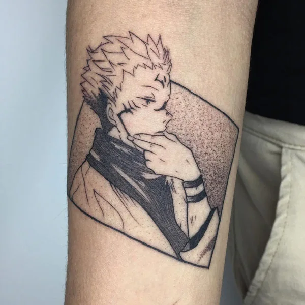 Sukuna tattoo 16