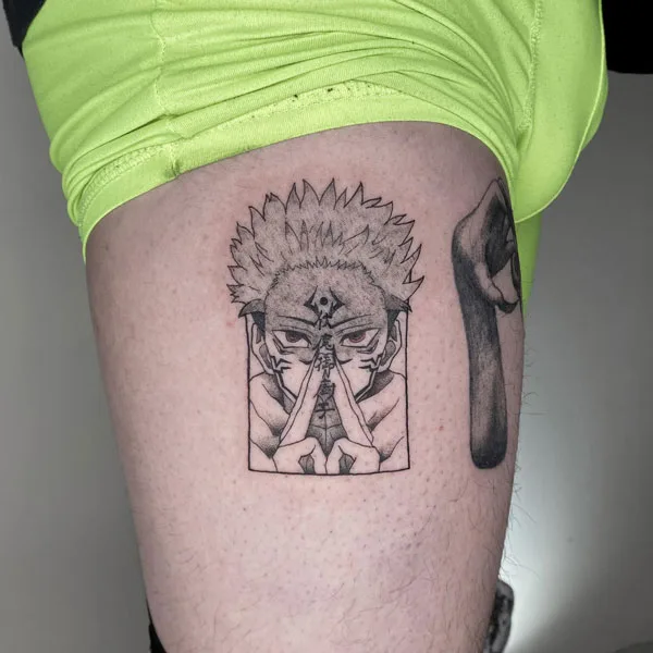 Sukuna tattoo 19