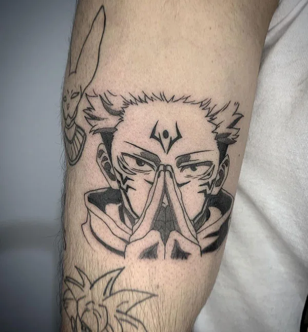 Sukuna tattoo 22