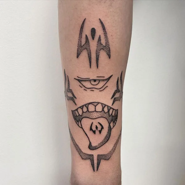 Sukuna tattoo 29