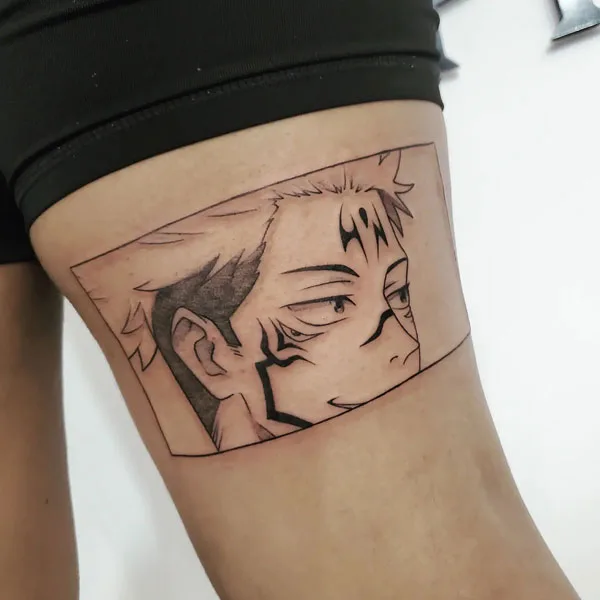 Sukuna tattoo 31