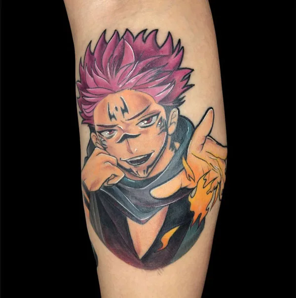 Sukuna tattoo 36