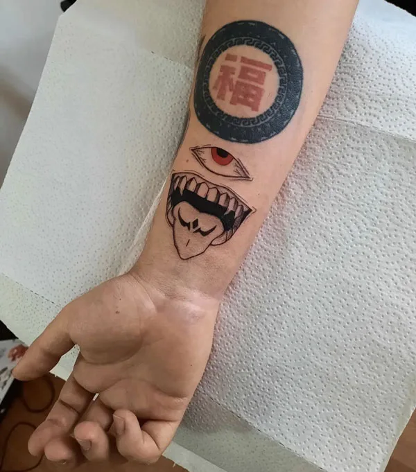 Sukuna tattoo 37