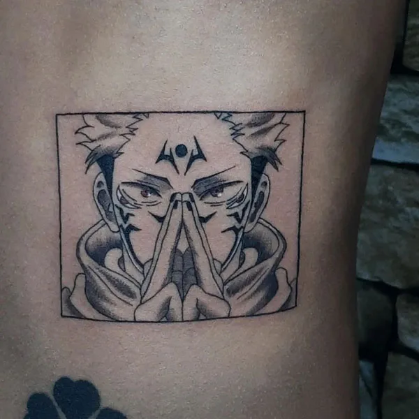 Sukuna tattoo 39