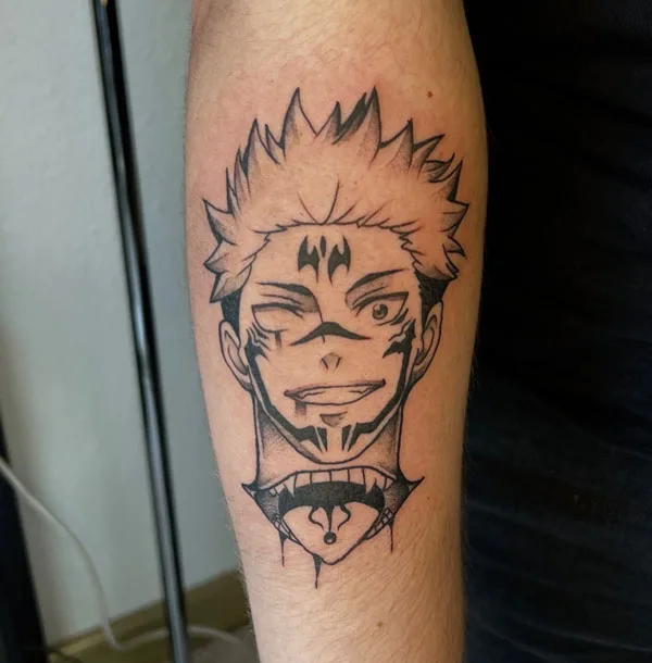 Sukuna tattoo 40