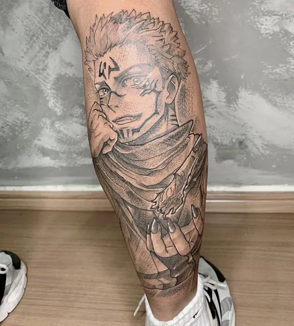 Sukuna tattoo 42