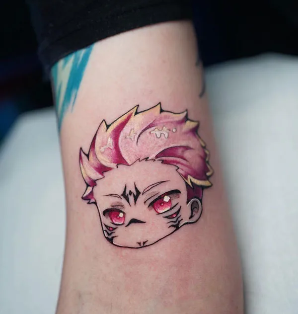 Sukuna tattoo 45