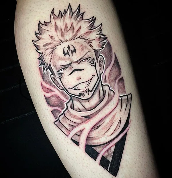 Sukuna tattoo 51