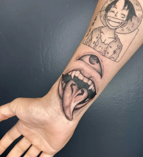Sukuna tattoo 55