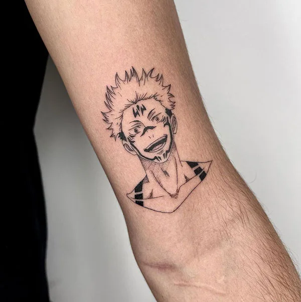 Sukuna tattoo 59