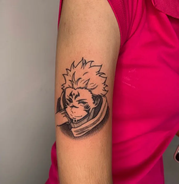 Sukuna tattoo 62