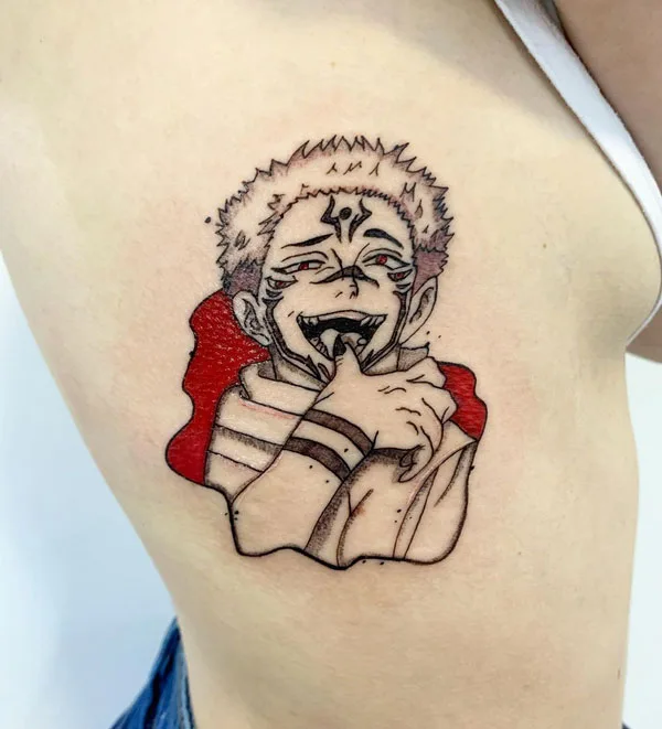Sukuna tattoo 63