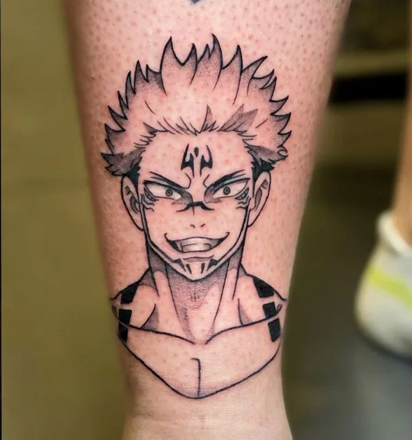 Sukuna tattoo 64