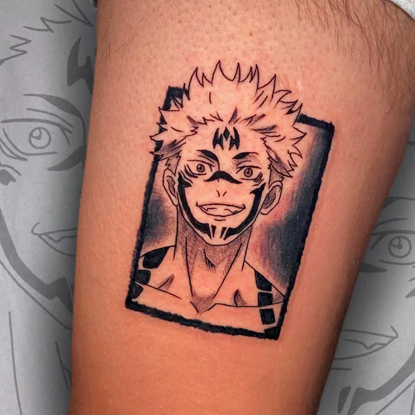 Sukuna tattoo 65