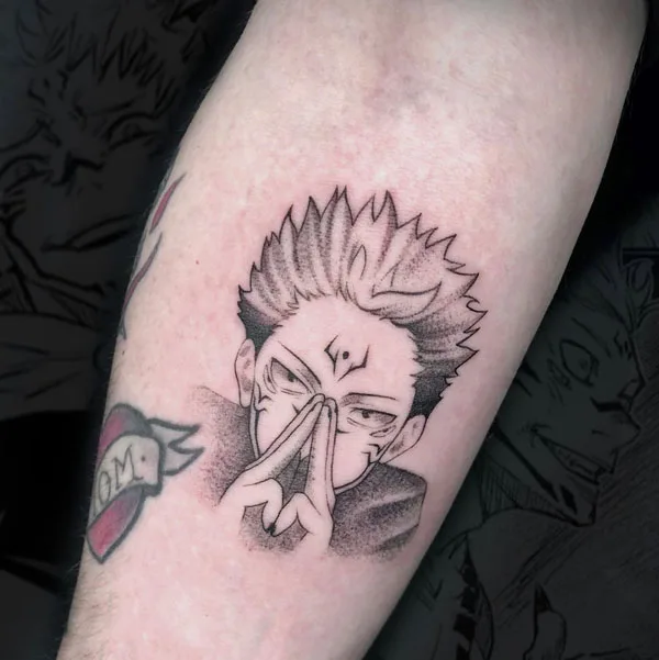 Sukuna tattoo 67