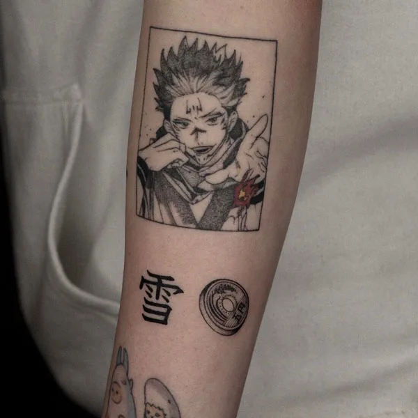 Sukuna tattoo 72