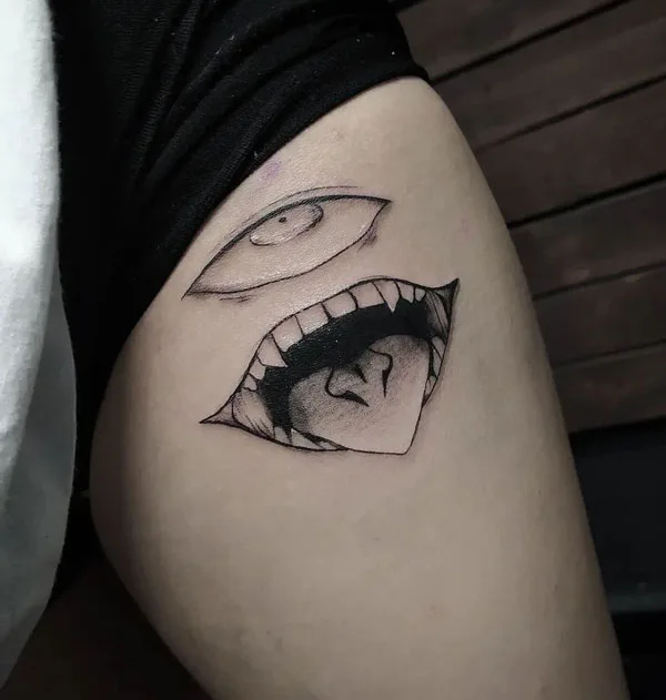 Sukuna tattoo 76