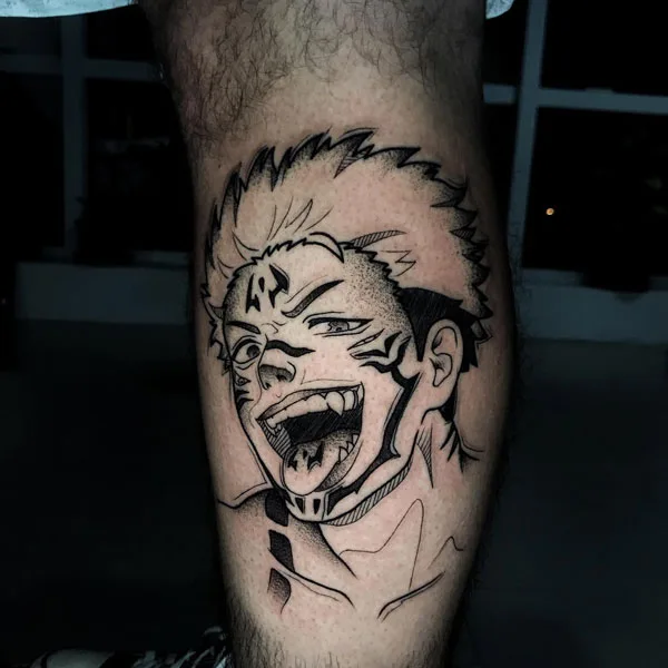 Sukuna tattoo 80