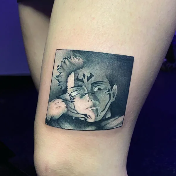 Sukuna tattoo 81
