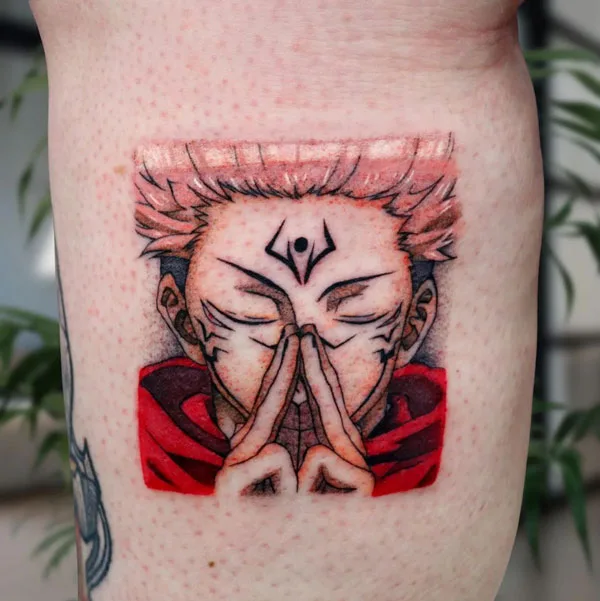 Sukuna tattoo 82