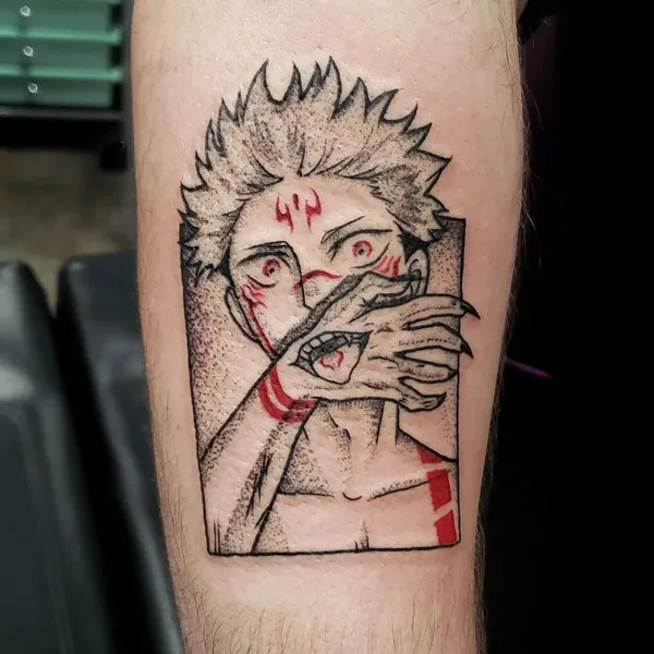 Sukuna tattoo 83