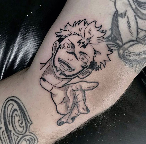 Sukuna tattoo 89
