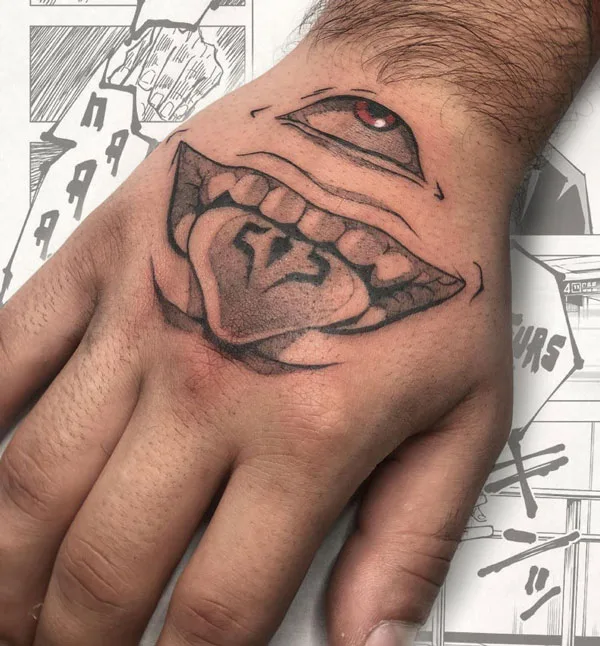 Sukuna tattoo 9