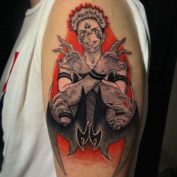 Sukuna tattoo 92