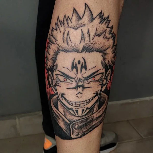 Sukuna tattoo 93