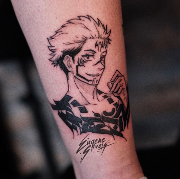 Sukuna tattoo 97